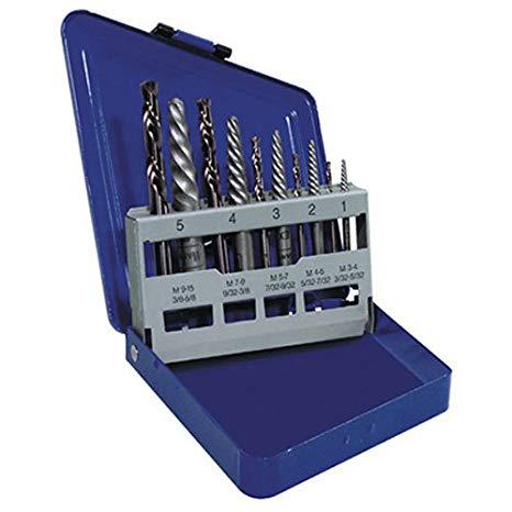 10PC SPIRAL EXTRACTOR & DRILL- SKU# IRW-11119