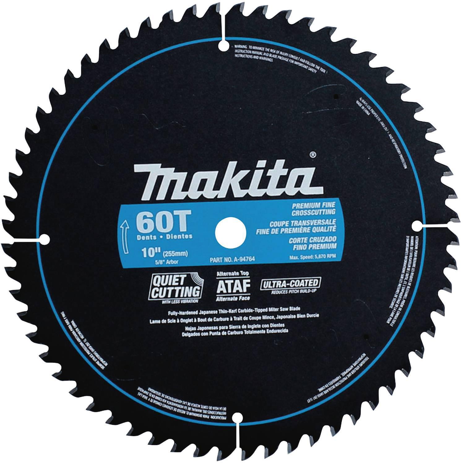 10   60T ULTRA-COATED MITER SA- SKU# MAK-A-94764