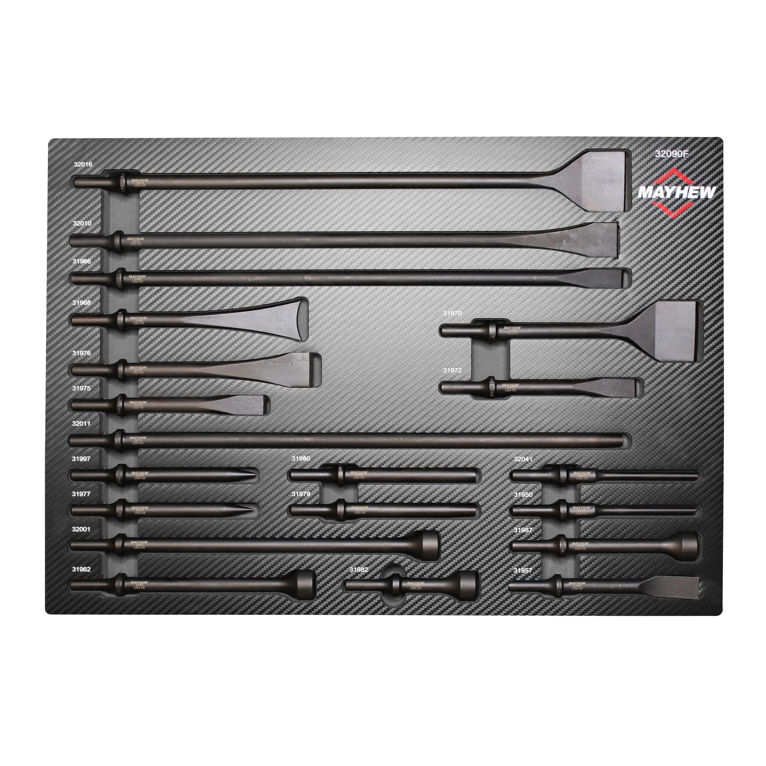 20PC MASTER AIR HAMMER BIT SET- SKU# MAY-32090F