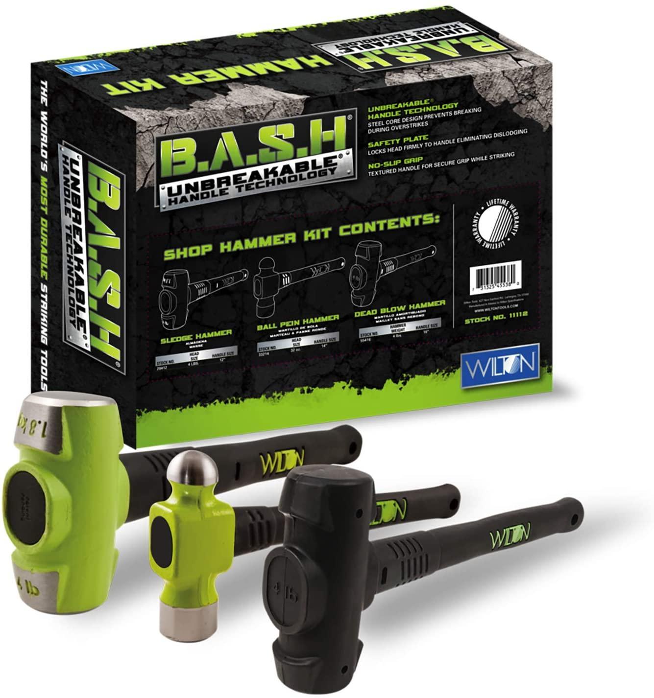 3PC BASH HAMMER SHOP KIT- SKU# WLT-11112